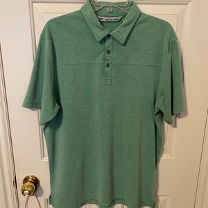 Travis Mathew Golf Shirt  Green - Large